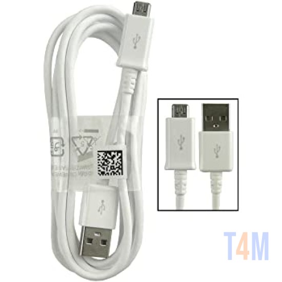 NEW SCIENCE MICRO CABLE 3M FAST CHARGER 3.0 BRANCO REF:7792
